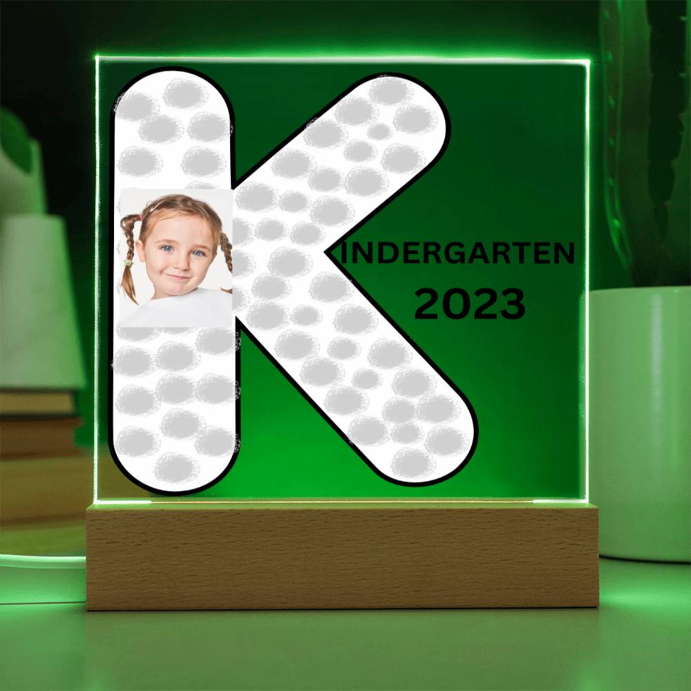 Kindergarten Personalized Nightlight