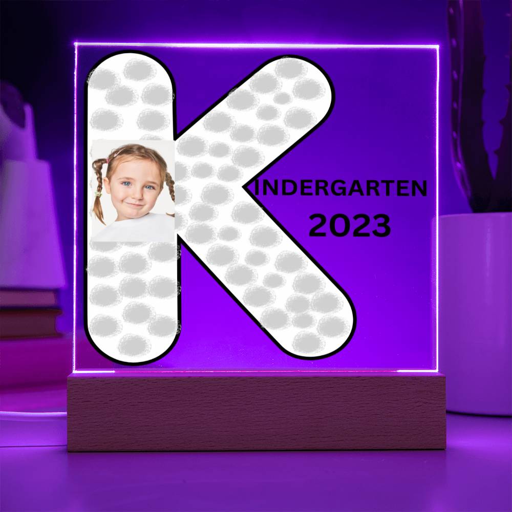 Kindergarten Personalized Nightlight