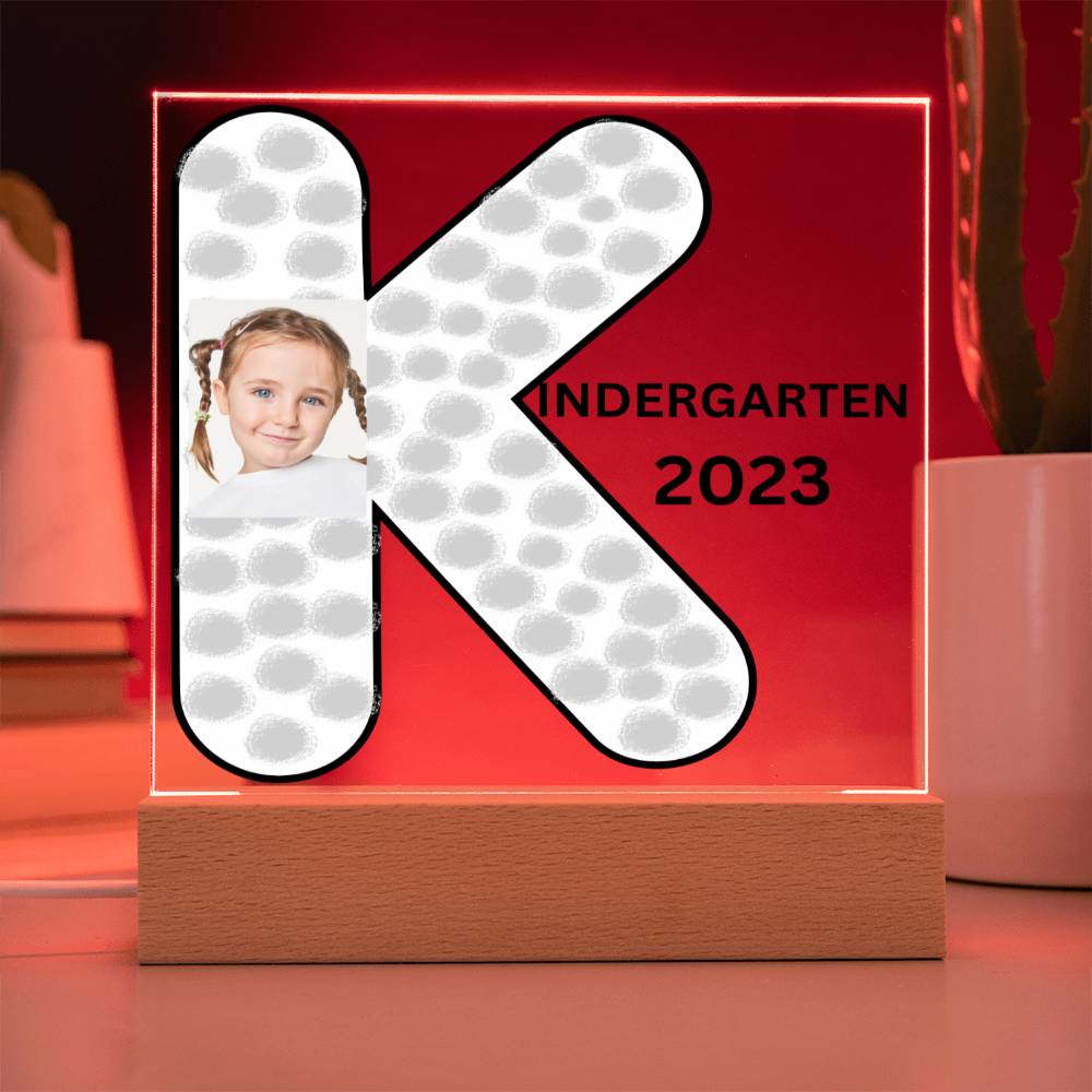 Kindergarten Personalized Nightlight