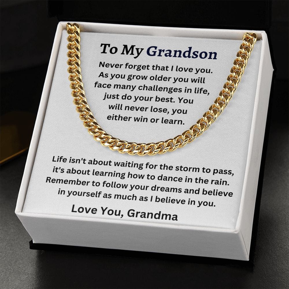 Grandson-Do Your Best-Cuban Chain