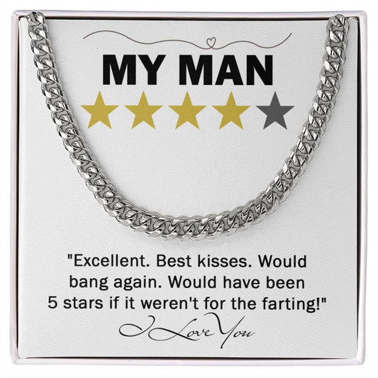 My Man - 5 Stars Cuban Chain