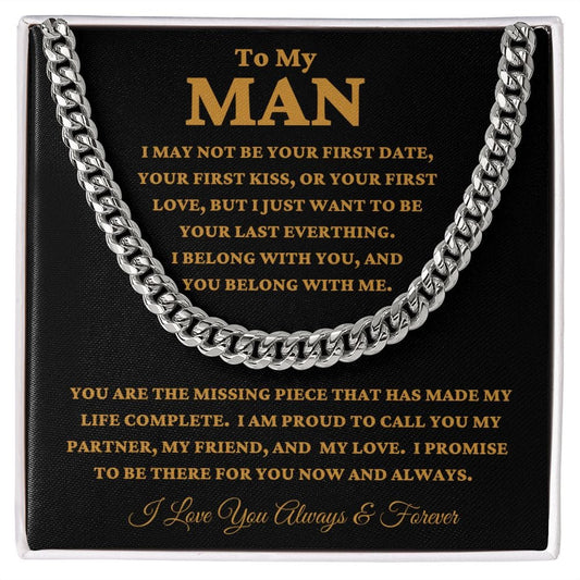 My Man-First kiss-Cuban Chain