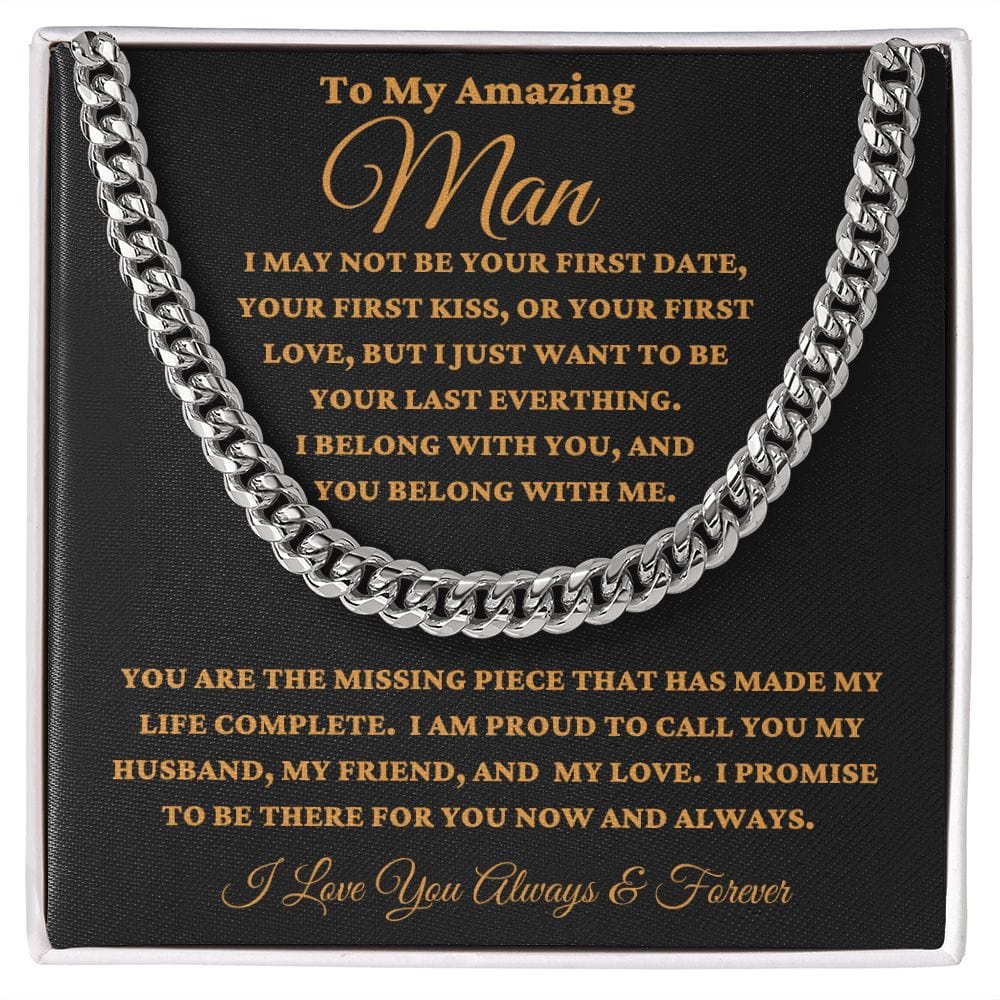 My Man-I Promise-Cuban Chain