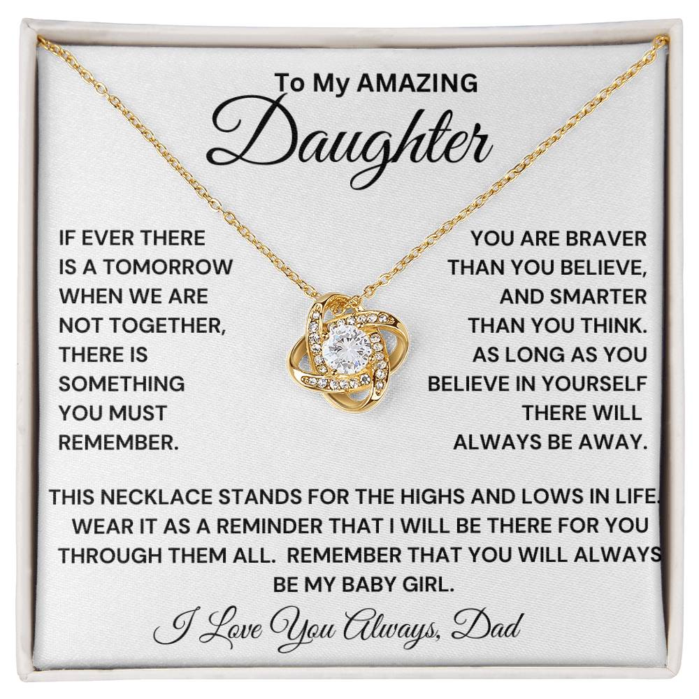 Daughter - Highs And Lows Of Life Necklace