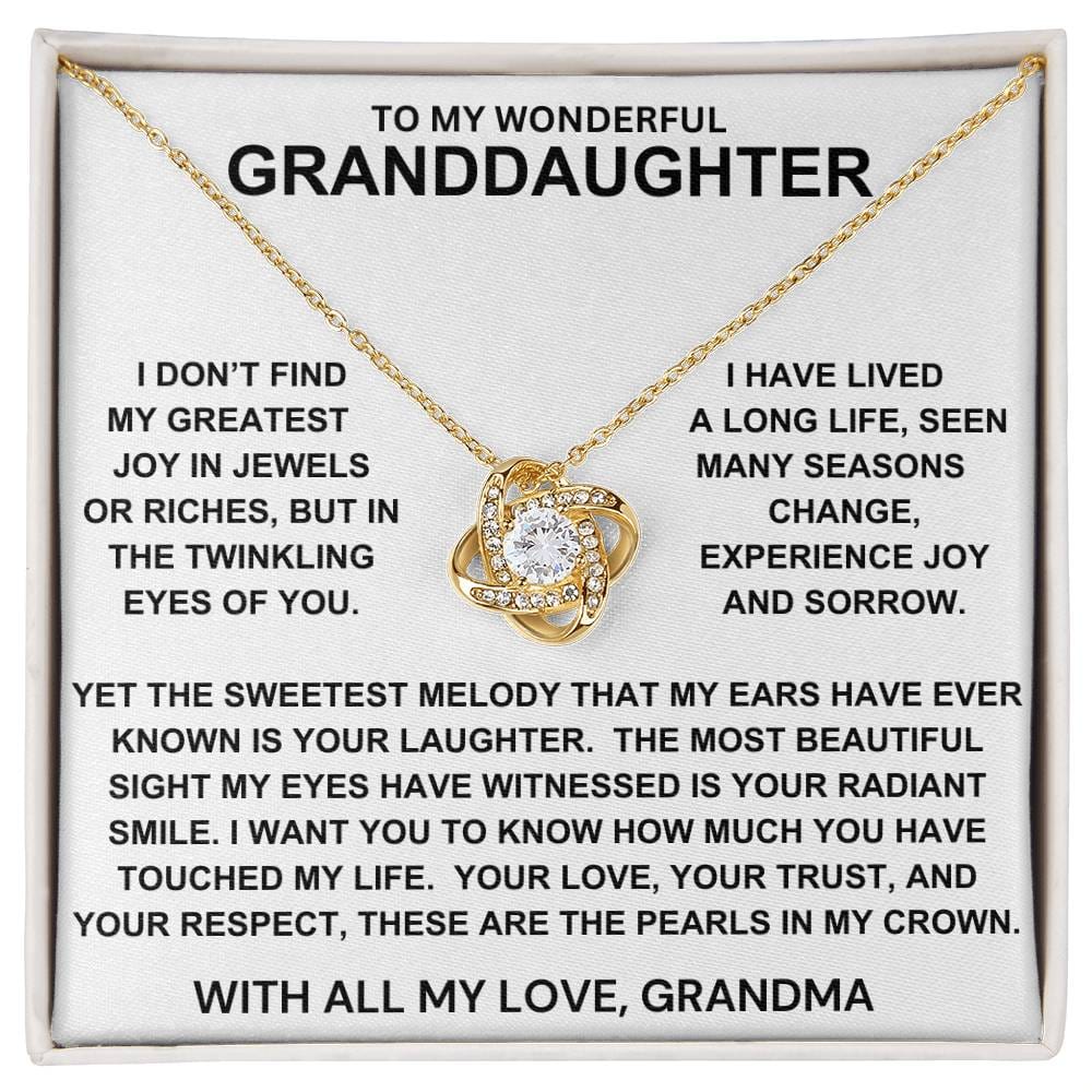 Granddaughter-The Sweetest Melody Necklace