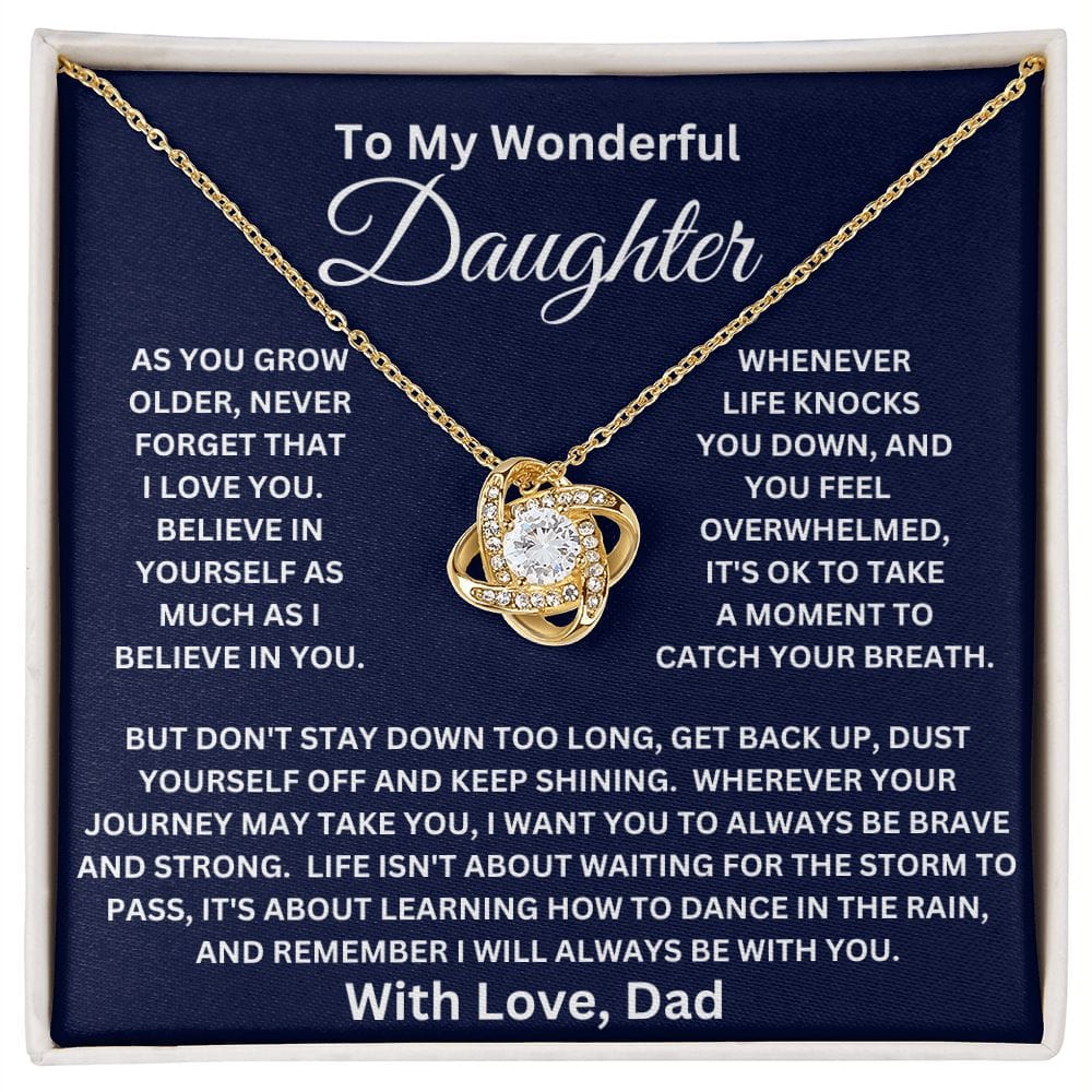 Daughter-Brave and Strong-Necklace