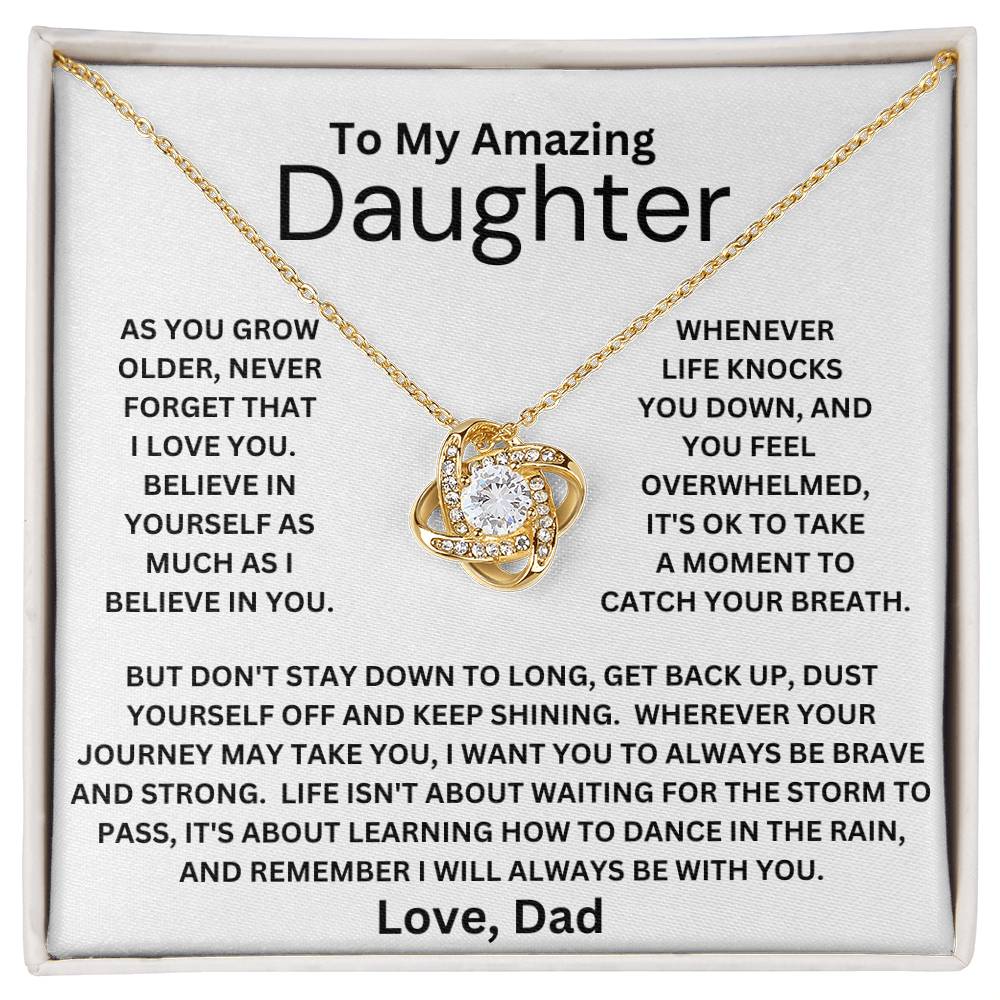 Daughter-I Believe In You Necklace