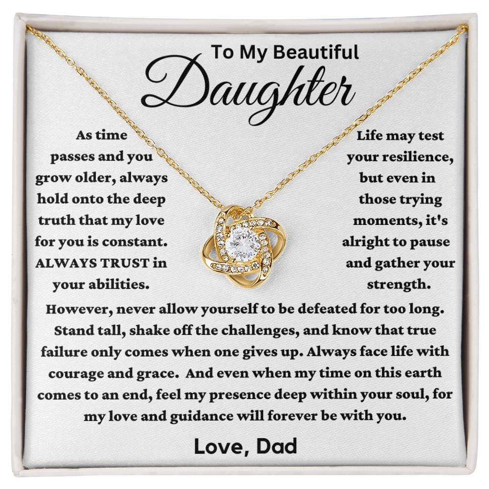 Daughter-Feel My Presence Necklace