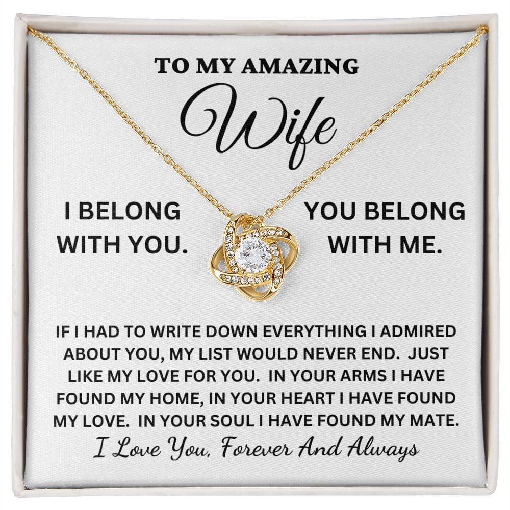 Wife-Write Down-Necklace