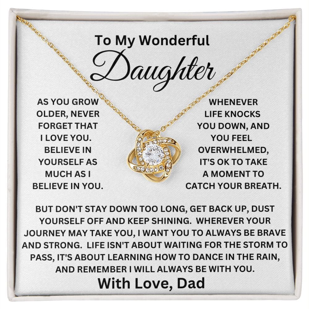 Daughter-Learning How-Necklace