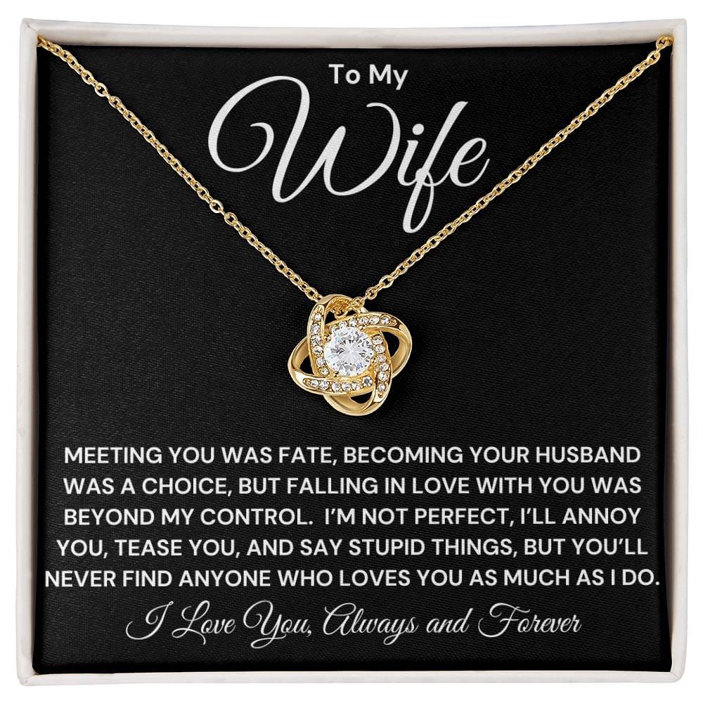 Wife- Falling In Love Necklace