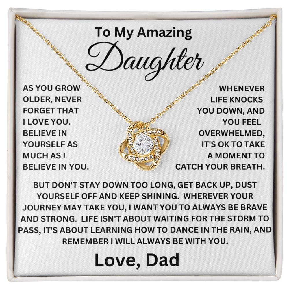 Daughter-I Believe In You Always Necklace