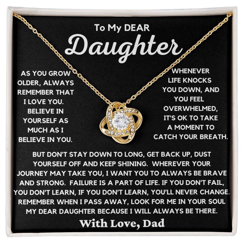 Daughter-Remember I Love You Necklace