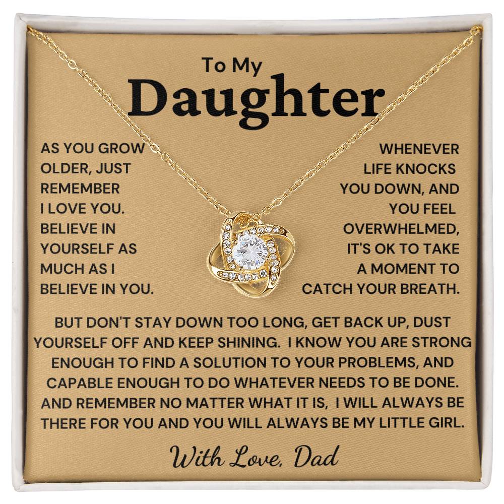 Daughter-Capable Enough Necklace