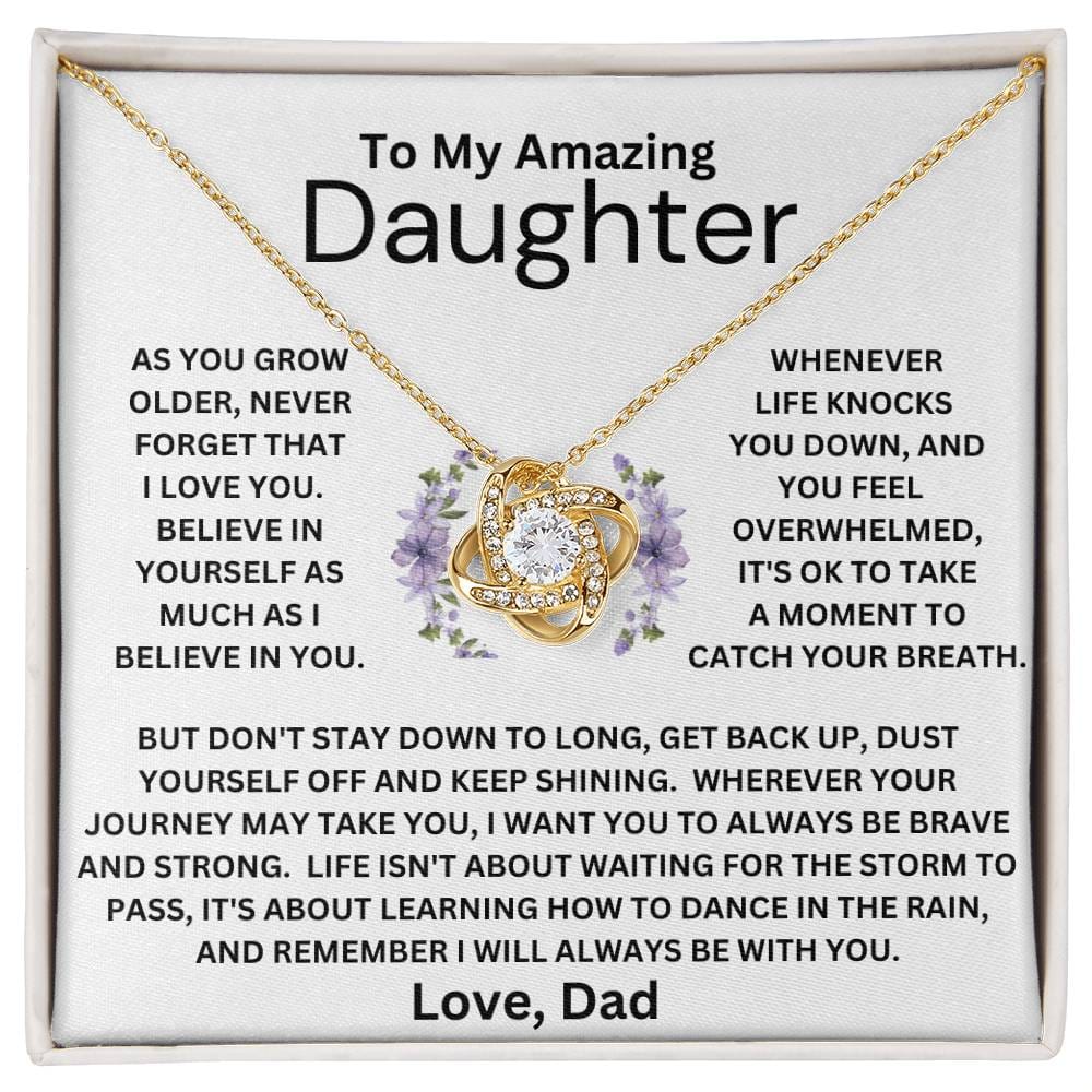 Daughter-Take A Moment Necklace