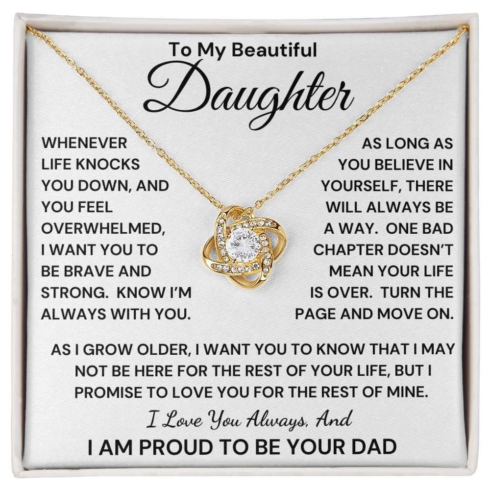 Daughter - As Long As You Believe Necklace