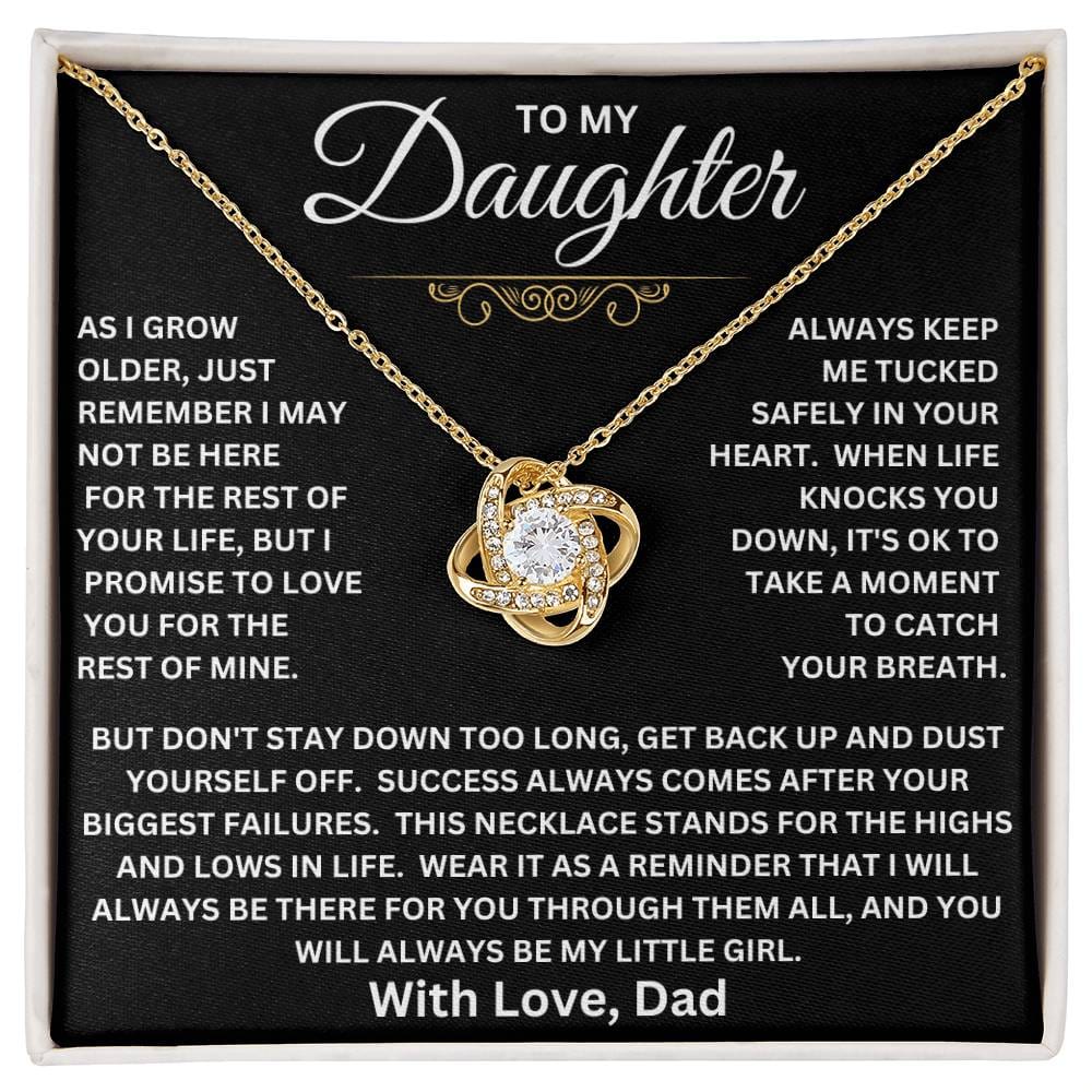 Daughter - Safe In My Heart Necklace