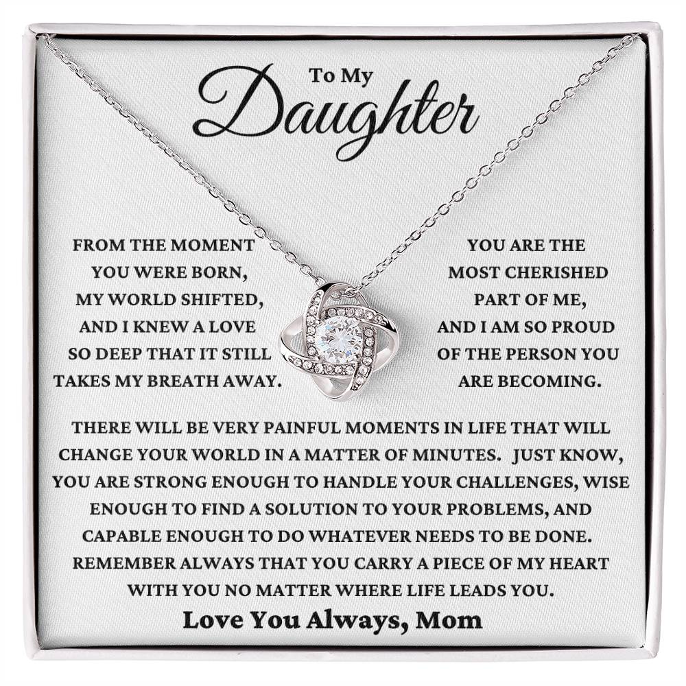 Daughter-Most Cherished Part Of Me Necklace