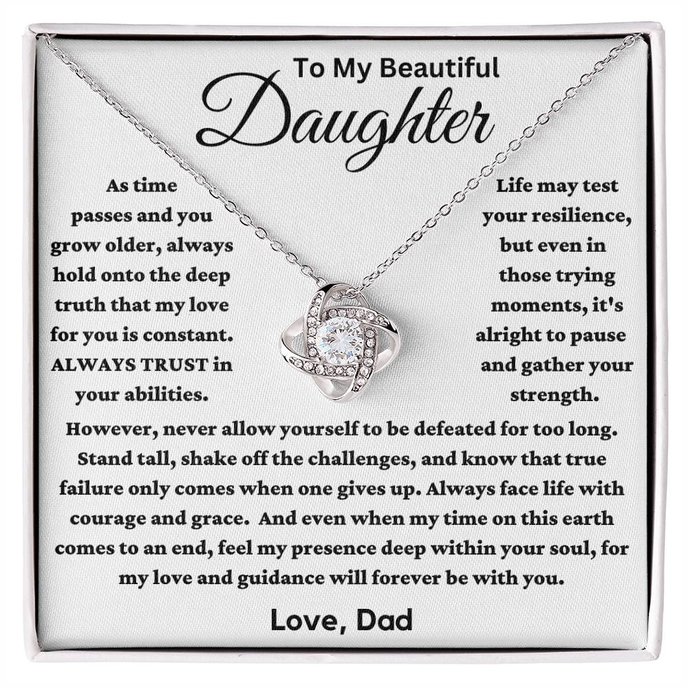 Daughter-Feel My Presence Necklace