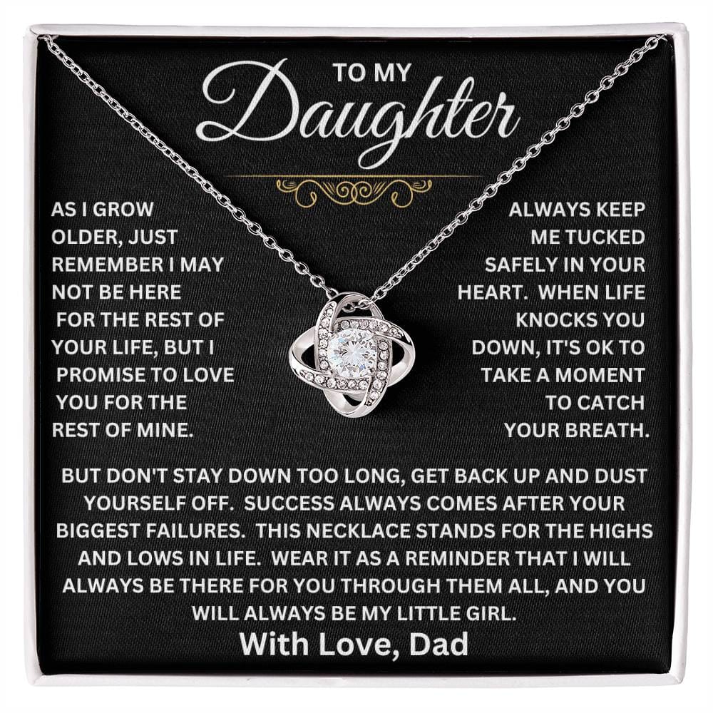 Daughter - Safe In My Heart Necklace