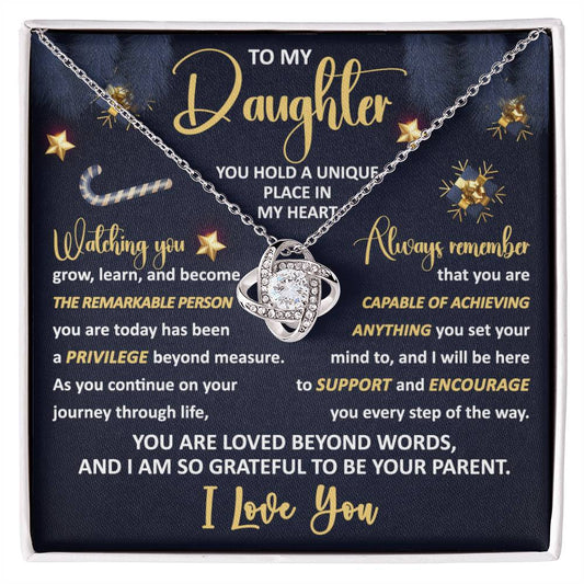 Daughter-Unique Place Necklace