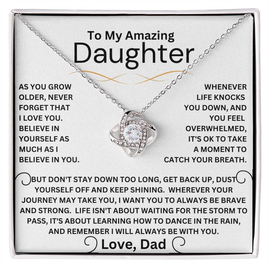 Daughter -  Believe In Yourself Necklace