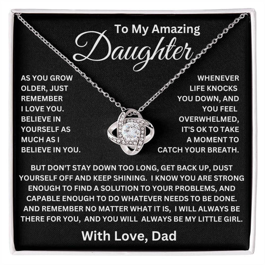 Daughter-You Are Strong Enough Necklace