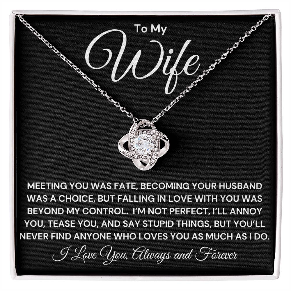 Wife- Falling In Love Necklace