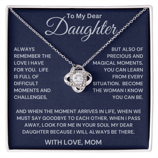 Daughter-You Can Learn Necklace