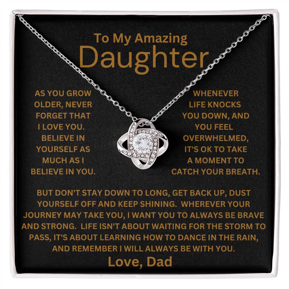 Daughter-I Love You Necklace