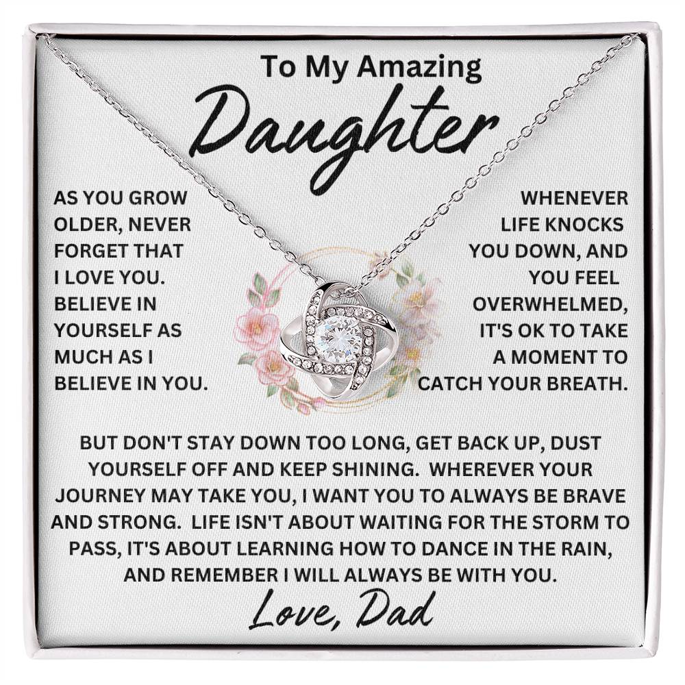 Daughter - My Amazing Daughter Necklace