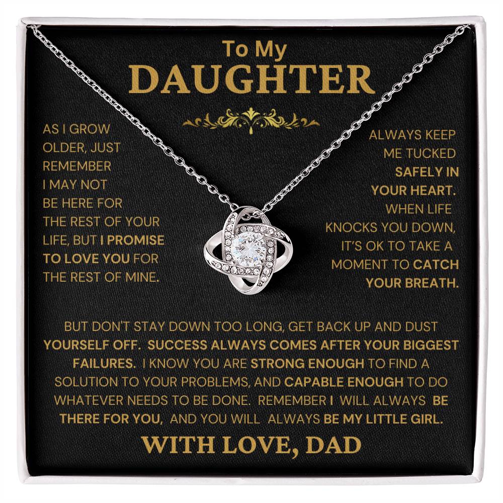 Daughter - My Little Girl Necklace