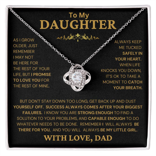 Daughter - My Little Girl Necklace