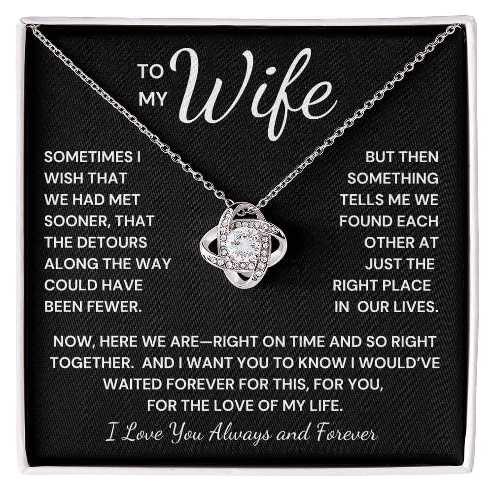 Wife - Here We Are Together Necklace