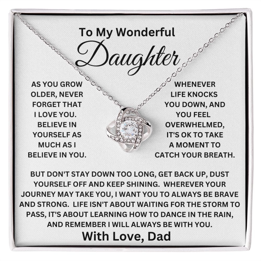 Daughter-Learning How-Necklace