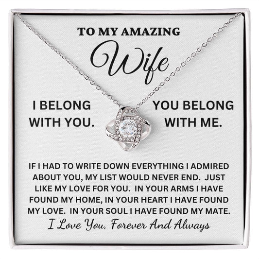 Wife-Write Down-Necklace