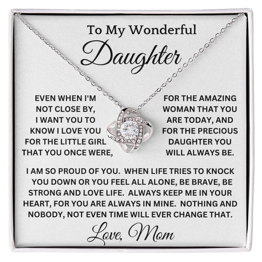 Daughter-Amazing Woman-Necklace