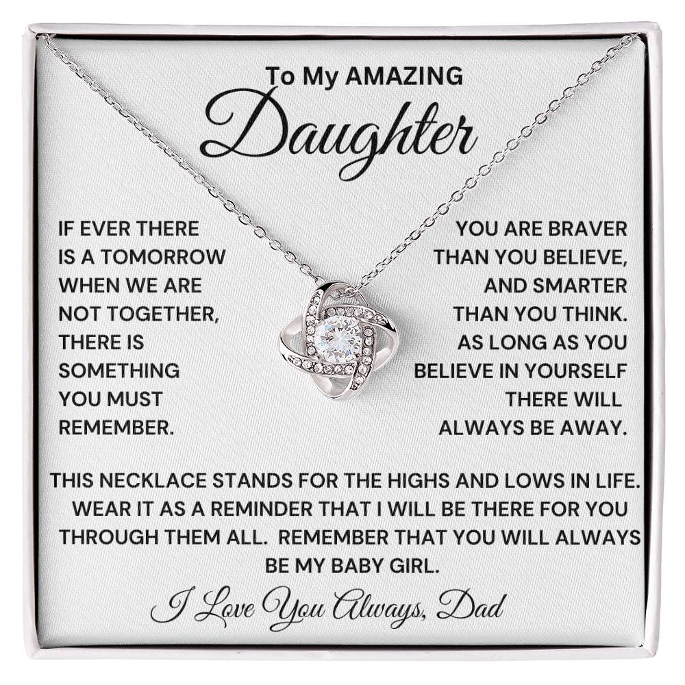 Daughter - Highs And Lows Of Life Necklace