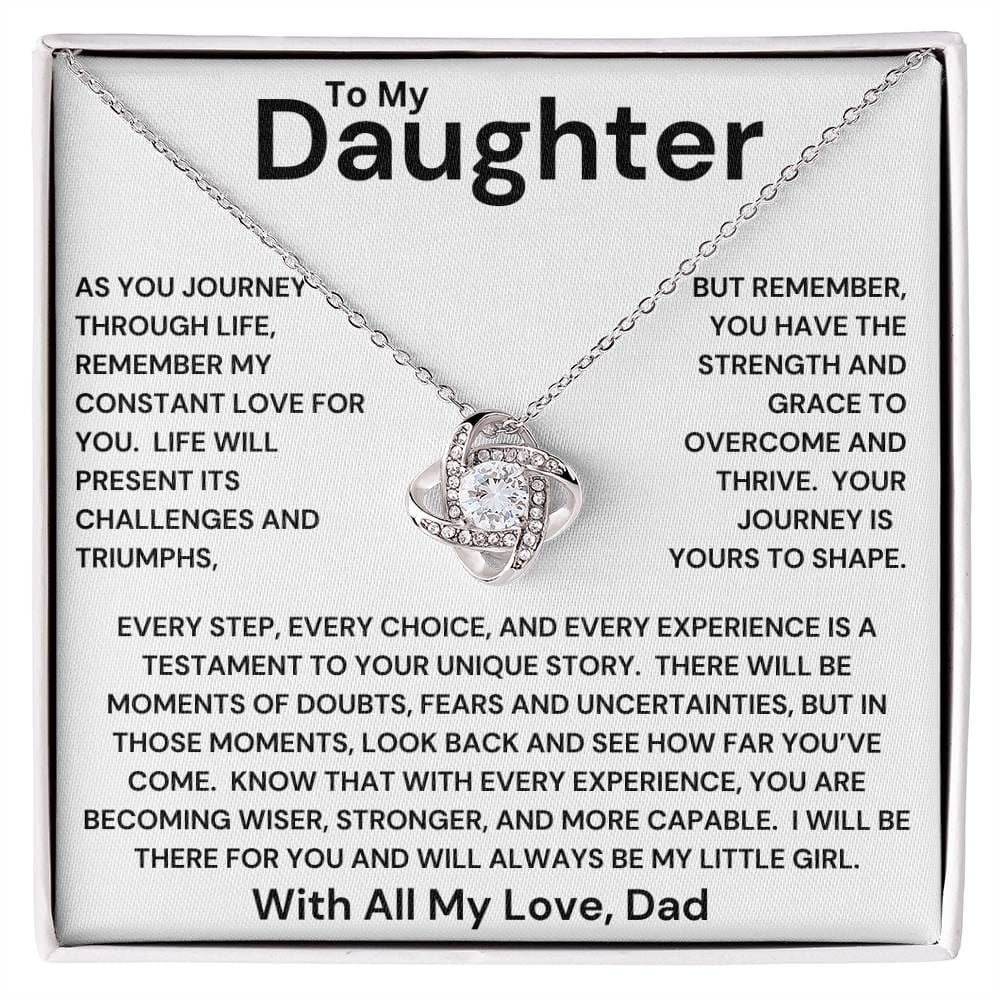 Daughter - Your Journey Necklace