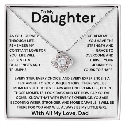 Daughter - Your Journey Necklace