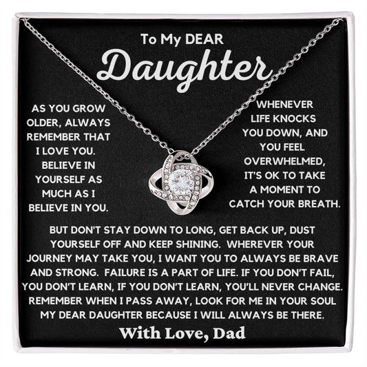 Daughter-Remember I Love You Necklace