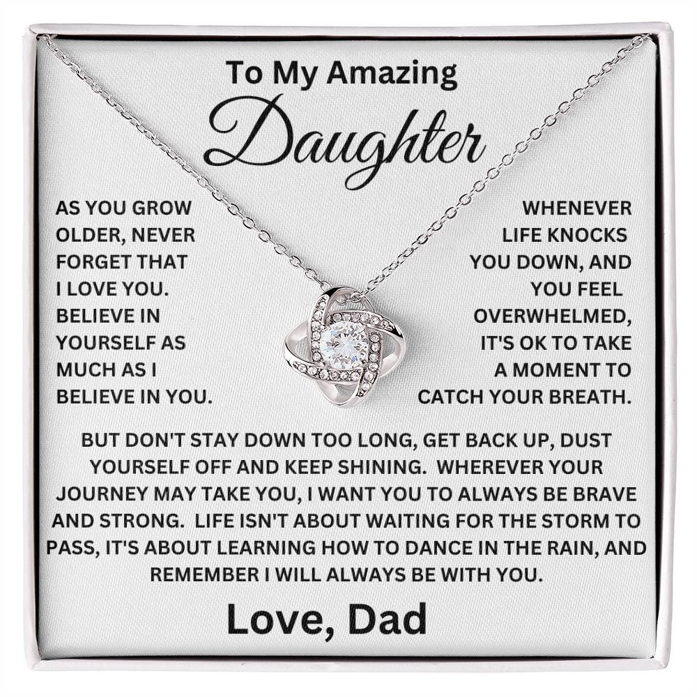 Daughter-I Believe In You Always Necklace