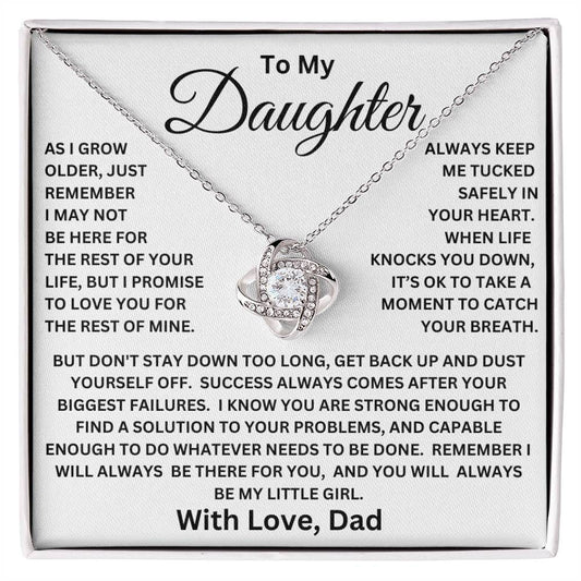 Daughter - As I Grow Older Necklace