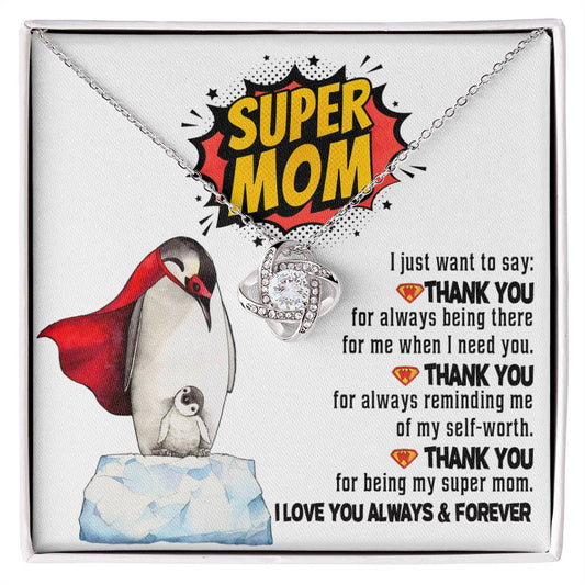 Mom - "Strong Mom" Necklace