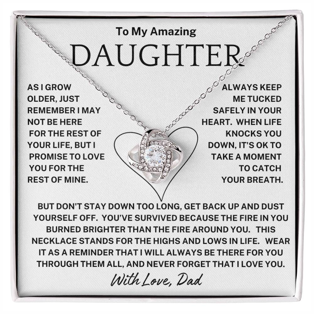 Daughter Highs & Lows Of Life Necklace