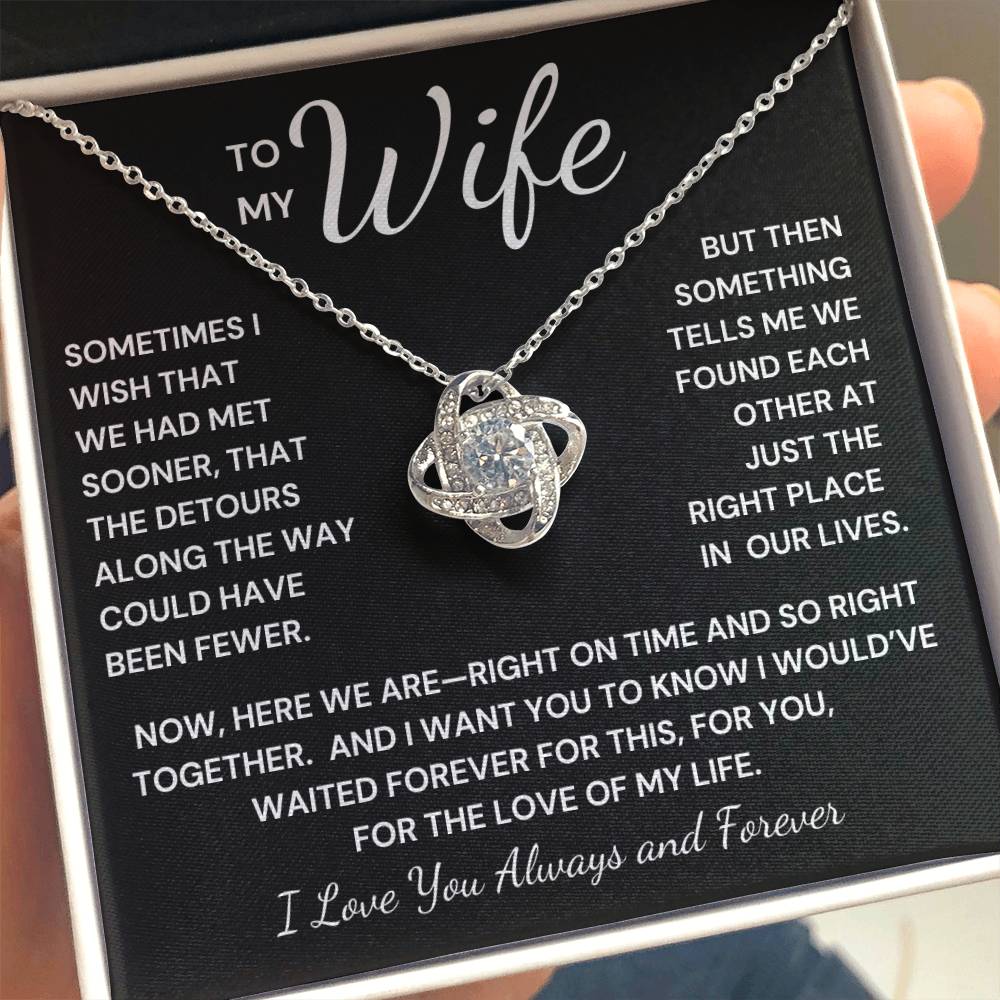 Wife - Here We Are Together Necklace