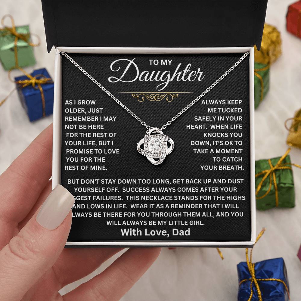 Daughter - Safe In My Heart Necklace