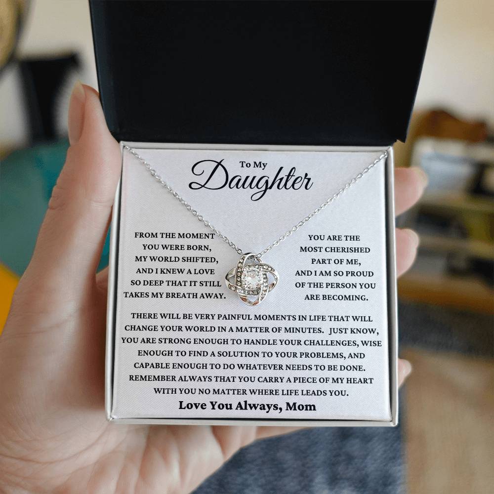 Daughter-Most Cherished Part Of Me Necklace