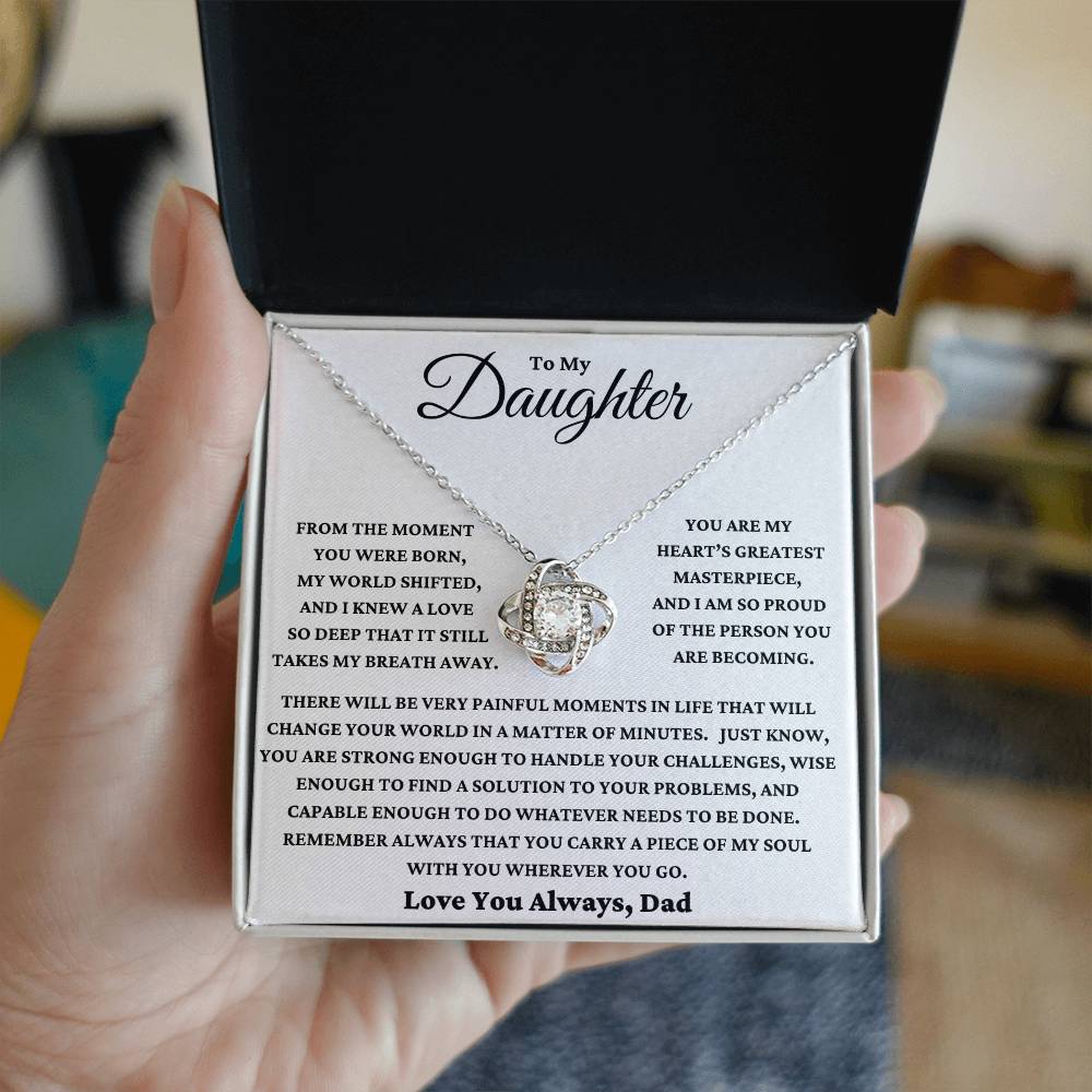 Daughter- My World Shifted Necklace