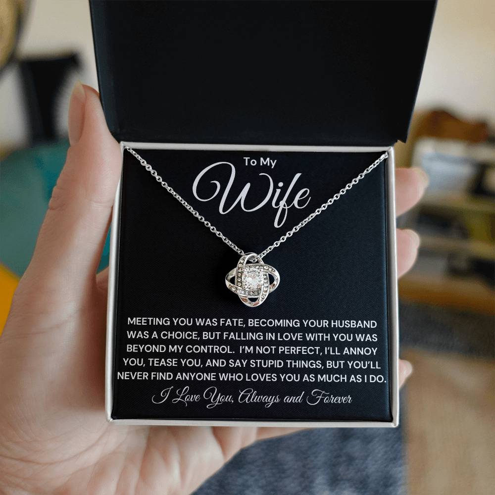 Wife- Falling In Love Necklace